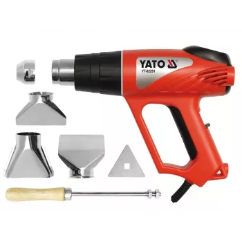 Yato YT-82291 Soojustõmbur 2000 W 550°C 4 otsiku ja kaabitsaga