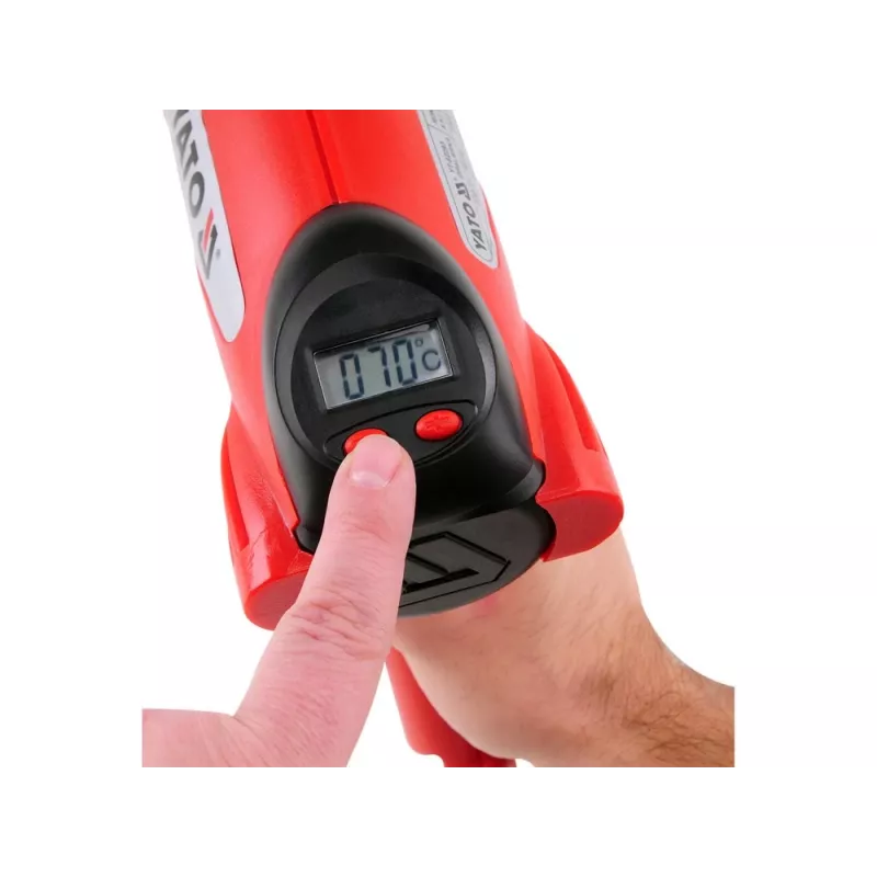 Yato YT-82293 Kuumapuhur 2000W 2-astmeline temperatuur 350-550°C