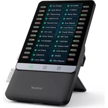 Yealink EXP55 IP-telefoni laiendusmoodul 20 programmeeritava klahvi ja 4,3-tollise värvilise LCD-ga