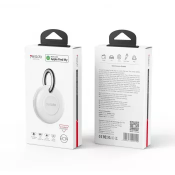 YESIDO GPS Tracker Compact with Apple Find My - Valge