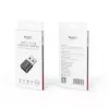 YESIDO GS09 Mini Alumiiniumisulamist USB Type-C USB-A OTG Adapter Must