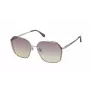ZADIG & VOLTAIRE SZV369-580SN9 Naiste ristkülikukujulised päikeseprillid - must raam, hall lääts, UV400 kaitse