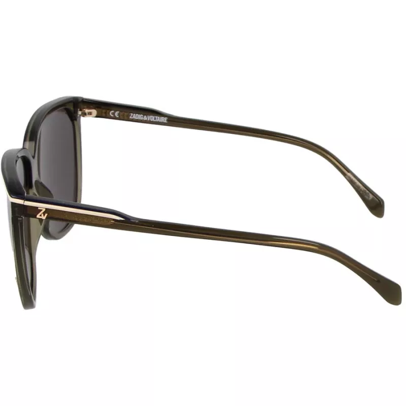 ZADIG & VOLTAIRE Unisex Päikeseprillid SZV306-63073M Havana Pruun Gradient 63mm