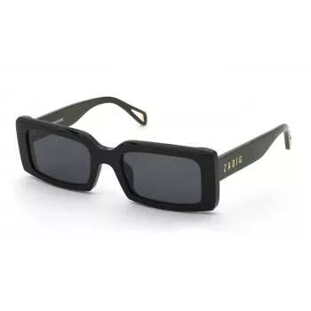 Zadig & Voltaire unisex päikeseprillid SZV462-54700Y havana pruun ristkülikukujuline 54mm