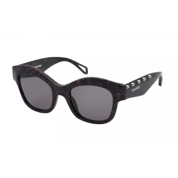 ZADIG & VOLTAIRE Naiste Liblikapäikeseprillid SZV410-520803 Must/Hall Gradient 52mm