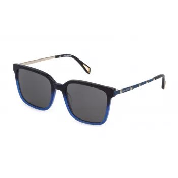 ZADIG & VOLTAIRE Naiste Kassiprilli Päikeseprillid SZV308-550D79 Must/Hall