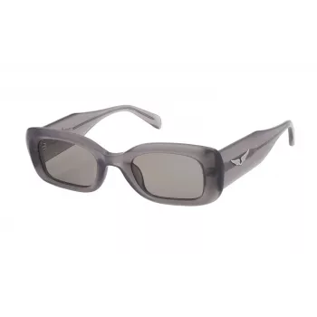 ZADIG & VOLTAIRE Naiste Kassiprilli Päikeseprillid SZV372-4906A5 - Must atsetaatraam, Hall gradientlääts, UV400 kaitse
