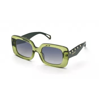 ZADIG & VOLTAIRE Naiste Kassiprilli Päikeseprillid SZV423-51M40X Havana Atsetaat Pruuni Gradientläätsedega 51mm
