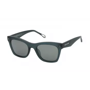 ZADIG & VOLTAIRE Naiste Päikeseprillid SZV373-53T92G Havana Atsetaat Hall Gradient 53mm