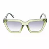ZADIG & VOLTAIRE Naiste päikeseprillid SZV418-53M40X Havana atsetaat ruudukujuline raam pruunide läätsedega 53/19/140 mm