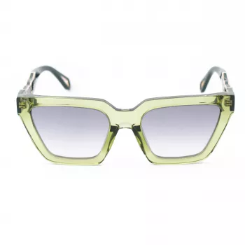 ZADIG & VOLTAIRE Naiste päikeseprillid SZV418-53M40X Havana atsetaat ruudukujuline raam pruunide läätsedega 53/19/140 mm