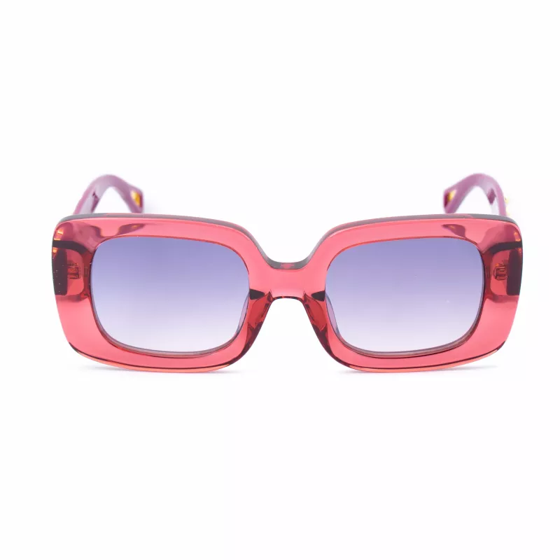 ZADIG & VOLTAIRE Naiste Päikeseprillid SZV423-516MHX Havana Atsetaat Ristkülikukujuline 51mm