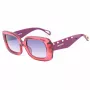 ZADIG & VOLTAIRE Naiste Päikeseprillid SZV423-516MHX Havana Atsetaat Ristkülikukujuline 51mm