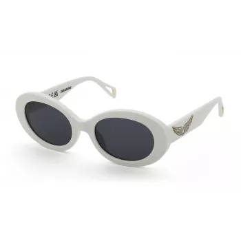 ZADIG & VOLTAIRE Naiste Päikeseprillid SZV460S5303GF - Must atsetaatraam, hall gradientlääts, 53mm