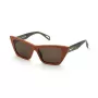 ZADIG & VOLTAIRE Naiste SZV419 Päikeseprillid Havana atsetaat, pruun gradientlääts, 55/16/140 mm