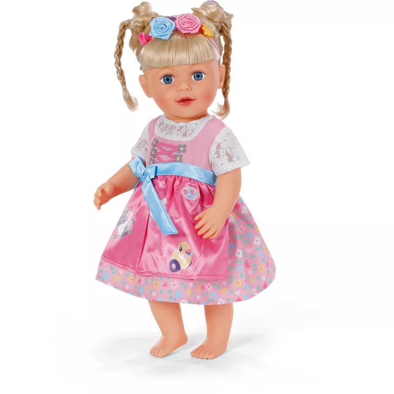 ZAPF CREATION BABY born Dirndl 43cm Doll Outfit