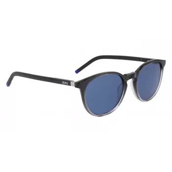 ZEISS MAN Päikeseprillid ZS2251051200 - Must atsetaatraam, hallid polükarbonaat läätsed, 51/20/145 mm