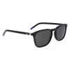 ZEISS MAN ZS22511S54180 Päikeseprillid - Ristkülikukujuline atsetaatraam hallide läätsedega