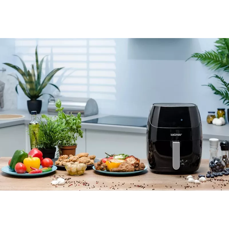 Zelmer ZAF5500B Elektra 5L digitaalne õhufritüür - 1500W, must