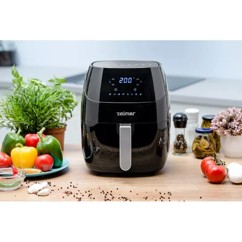 Zelmer ZAF5500B Elektra 5L digitaalne õhufritüür - 1500W, must
