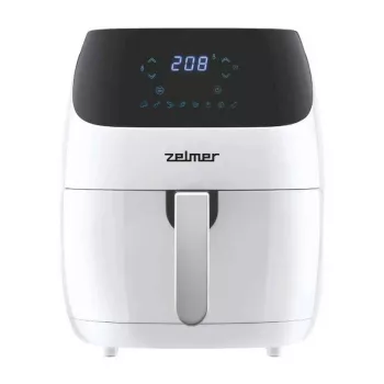 Zelmer ZAF5501W Õhufritüür, 5L, 1500W, Digitaalne puutepaneel, Valge
