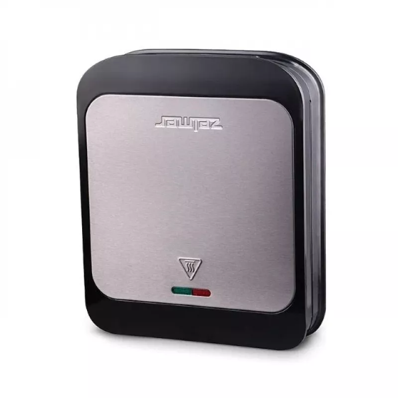 Zelmer ZSM7410 1200W võileivagrill 4 võileivale, mittenakkuvate plaatidega, roostevaba teras/must