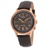 ZENO MAN ZE5181-3 Automaatkell 40mm Musta numbrilaud ja nahkrihm