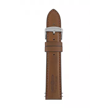 Zeppelin ehtne nahast kellarihm pruun 22mm