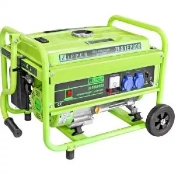 Zipper ZI-STE2800 2,8 kW bensiinigeneraator, 4-taktiline OHV, 15 L paak, 2x Schuko