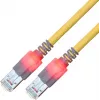 ZVK GmbH EasyLan DualBoot LED CAT 6 SFTP paigalduskaabel RJ-45 isane - RJ-45 isane 50cm kollane CS1OYCDCD0005