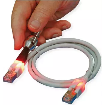 ZVK GmbH EasyLan DualBoot LED CAT 6 SFTP paigalduskaabel RJ-45 isane - RJ-45 isane 50cm kollane CS1OYCDCD0005