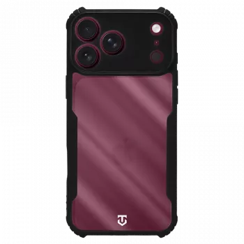 Tactical Quantum Stealth ümbris iPhone 17 Pro Max / 18 Pro Max, läbipaistev / must