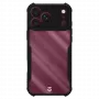 Tactical Quantum Stealth ümbris iPhone 17 Pro Max / 18 Pro Max, läbipaistev / must