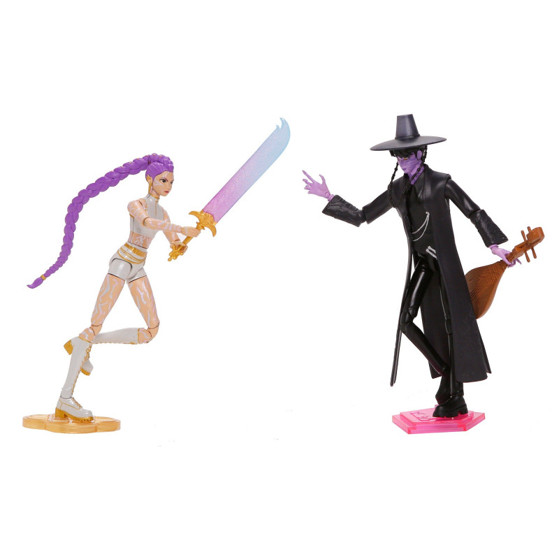 Mattel JRY40 KPop Demon Hunters Rumi ja Jinu figuuride komplekt, 2 tk