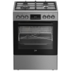 Beko FBMA61330GXDTN gaasipliit ühe 72 l elektriahjuga, 60 cm