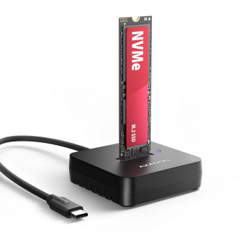 AXAGON ADSA-M2C11L M.2 NVMe SSD dokk, USB-C 10Gbps