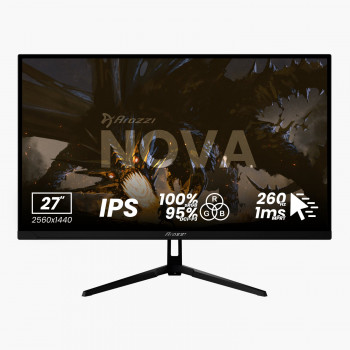 Arozzi Nova AZ-NO-27T2K260-BK 27-tolline IPS QHD 260 Hz monitor, must