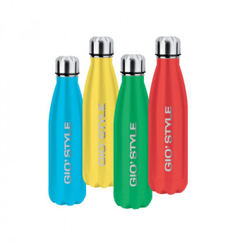 GIOSTYLE Thermos Energy 0,5L vaakumisoleeritud pudel, punane/helesinine/kollane/roheline