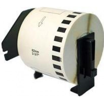 RILLPRINT pidevad sildid, PP, 62 mm x 30,48 m, valge, termosiirdus, 1 rull (85330)