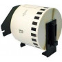 RILLPRINT pidevad sildid, PP, 62 mm x 30,48 m, valge, termosiirdus, 1 rull (85330)