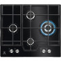 Electrolux KGG6456K 60 cm sisseehitatud gaaspliit 4 põletiga, must klaas