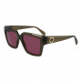 Ferragamo Naiste SF2014S-320 Päikeseprillid - Havana Pruun Gradient