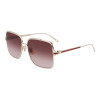 Ferragamo Naiste Päikeseprillid SF317S-745 - Havana/Kilpkonna raam, Pruunid Gradient Läätsed, 57/16/140 mm
