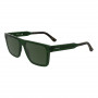 Lacoste meeste ristkülikukujulised päikeseprillid L6059SN-301, Havana raam, pruunid läätsed, 56mm