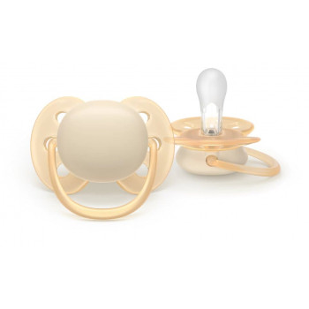 Philips Avent Ultra Soft lutt 0-6 kuud, 2-pakk, neutraalne