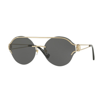 Versace naiste piloodipäikeseprillid VE21841252876 helekuldne hall gradient 61mm