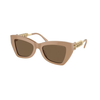 Michael Kors Naiste Hvar MK22053954735 Päikeseprillid Tume Kilpkonnamuster Pruun Gradient 52mm