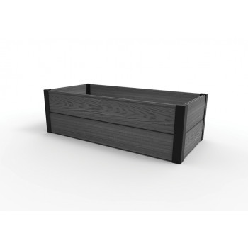 KETER ristkülikukujuline lillepeenra ääris Maple Trough 106x52x32cm hall