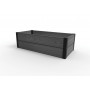 KETER ristkülikukujuline lillepeenra ääris Maple Trough 106x52x32cm hall