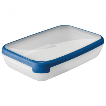 CURVER Grand Chef Eco ristkülikukujuline kaanega toidukarp, 2,6 l